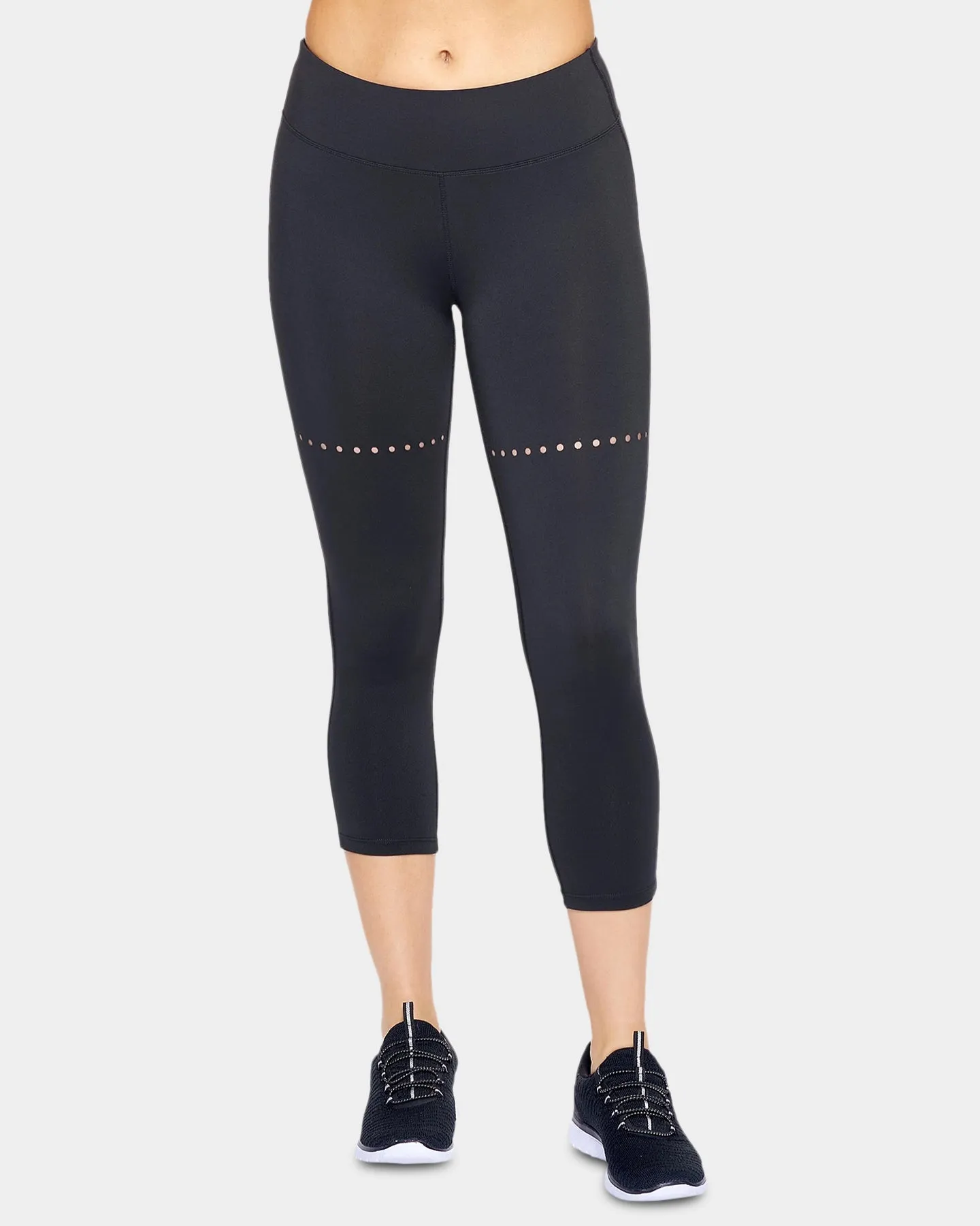 Expert Brand Women's Airstretch Mid-Rise Faux Seam Capri Leggings sold by Bodybuilding Global product image thumbnail 2