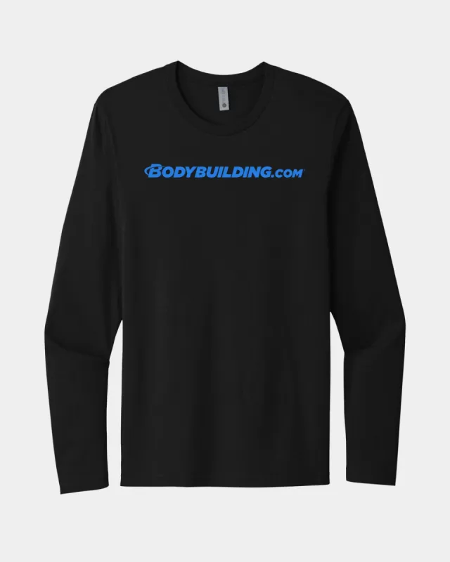 Bodybuilding.com Clothing Logo Long Sleeve sold by Bodybuilding Global