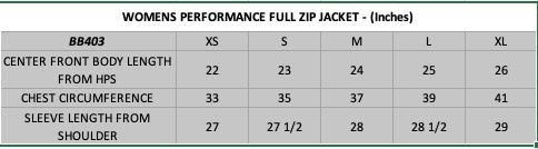 Women's Performance Full-Zip Jacket sold by Bodybuilding Global product image thumbnail 3