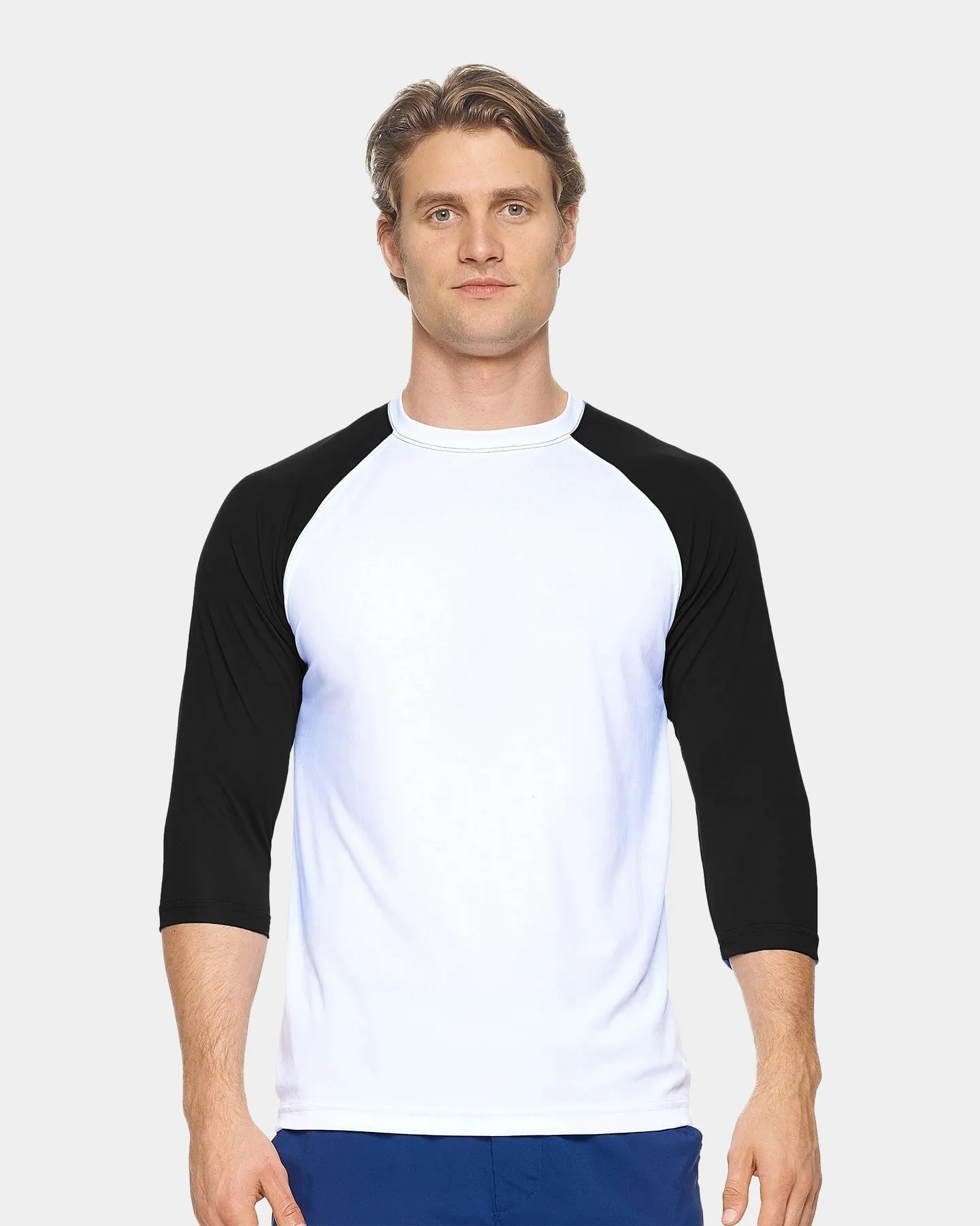 Expert Brand Men's Drimax Raglan Sleeve Active Shirt sold by Bodybuilding Global product image thumbnail 2