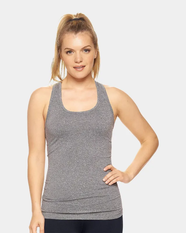 Expert Brand Women's Eyelet Racerback Athletic Tank Top sold by Bodybuilding Global