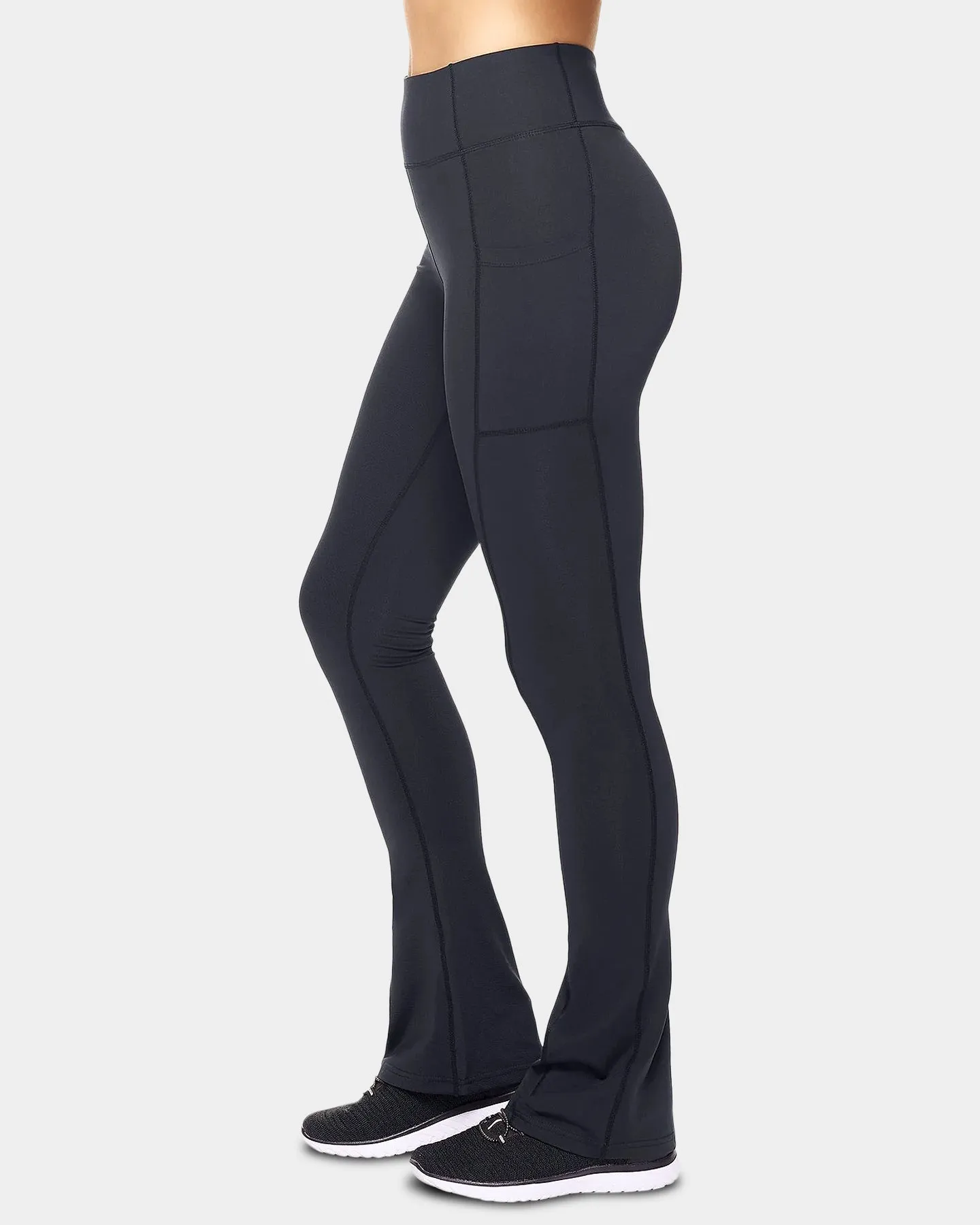 Expert Brand Women's Airstretch High-Waist Flare Leggings sold by Bodybuilding Global