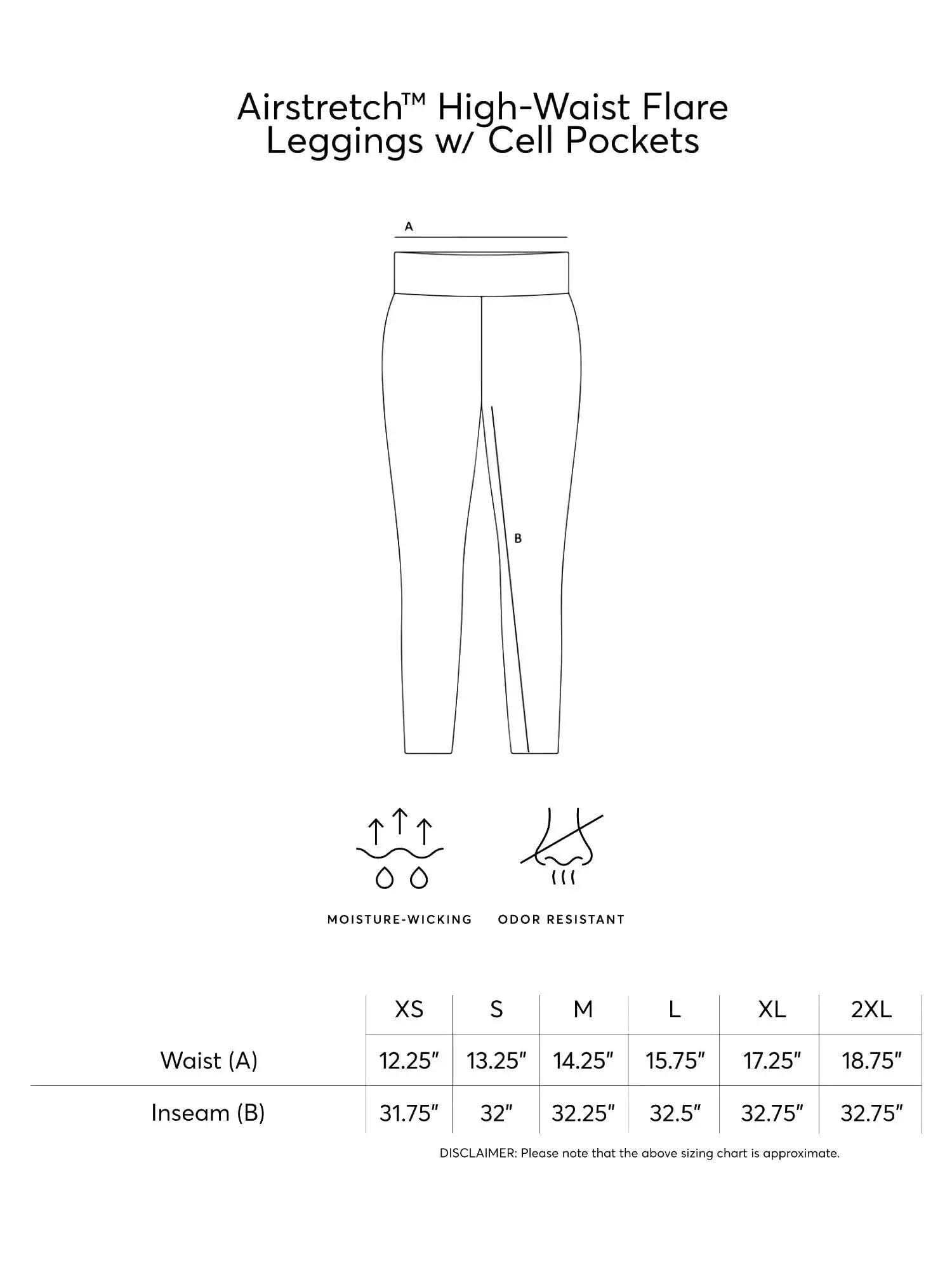 Expert Brand Women's Airstretch High-Waist Flare Leggings sold by Bodybuilding Global product image thumbnail 2