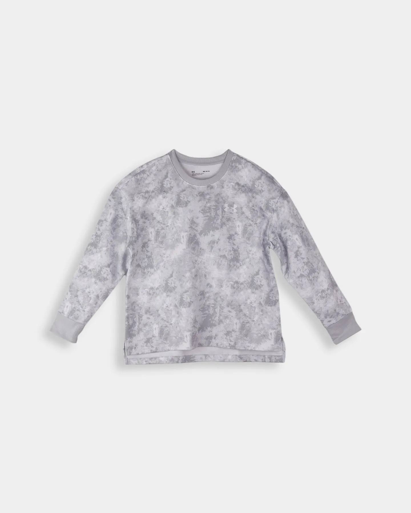 Under Armour Rival Fleece OS Printed Crew sold by Bodybuilding Global