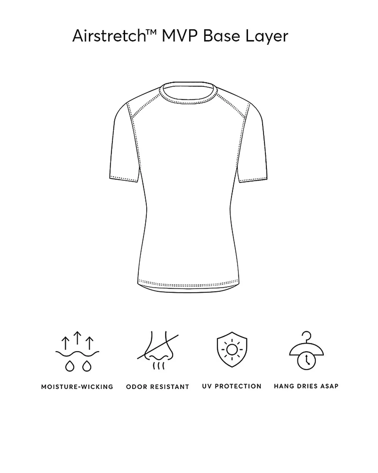 Expert Brand Men's Airstretch MVP Base Layer Performance Compression T-Shirt sold by Bodybuilding Global product image thumbnail 4