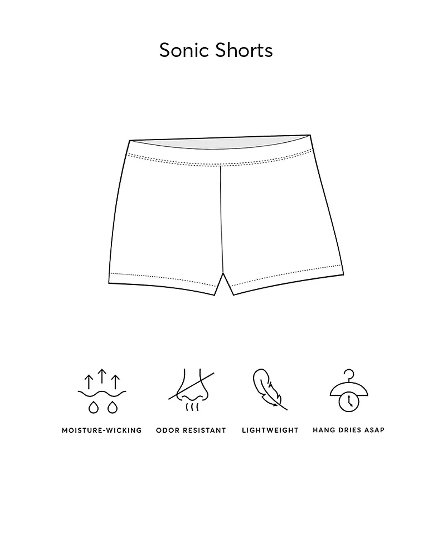 Expert Brand Women's Activewear Performance Sonic Shorts sold by Bodybuilding Global product image thumbnail 4