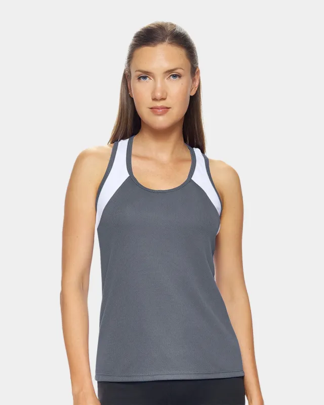 Expert Brand Oxymesh Women's Racerback Active Tank Top sold by Bodybuilding Global