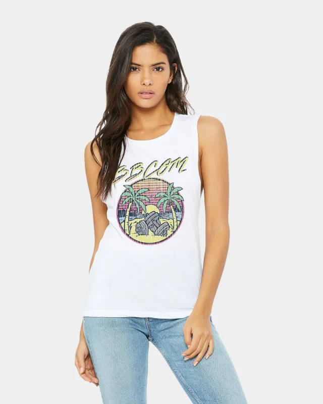 Women's BBcom Buff Beach Muscle Tank sold by Bodybuilding Global
