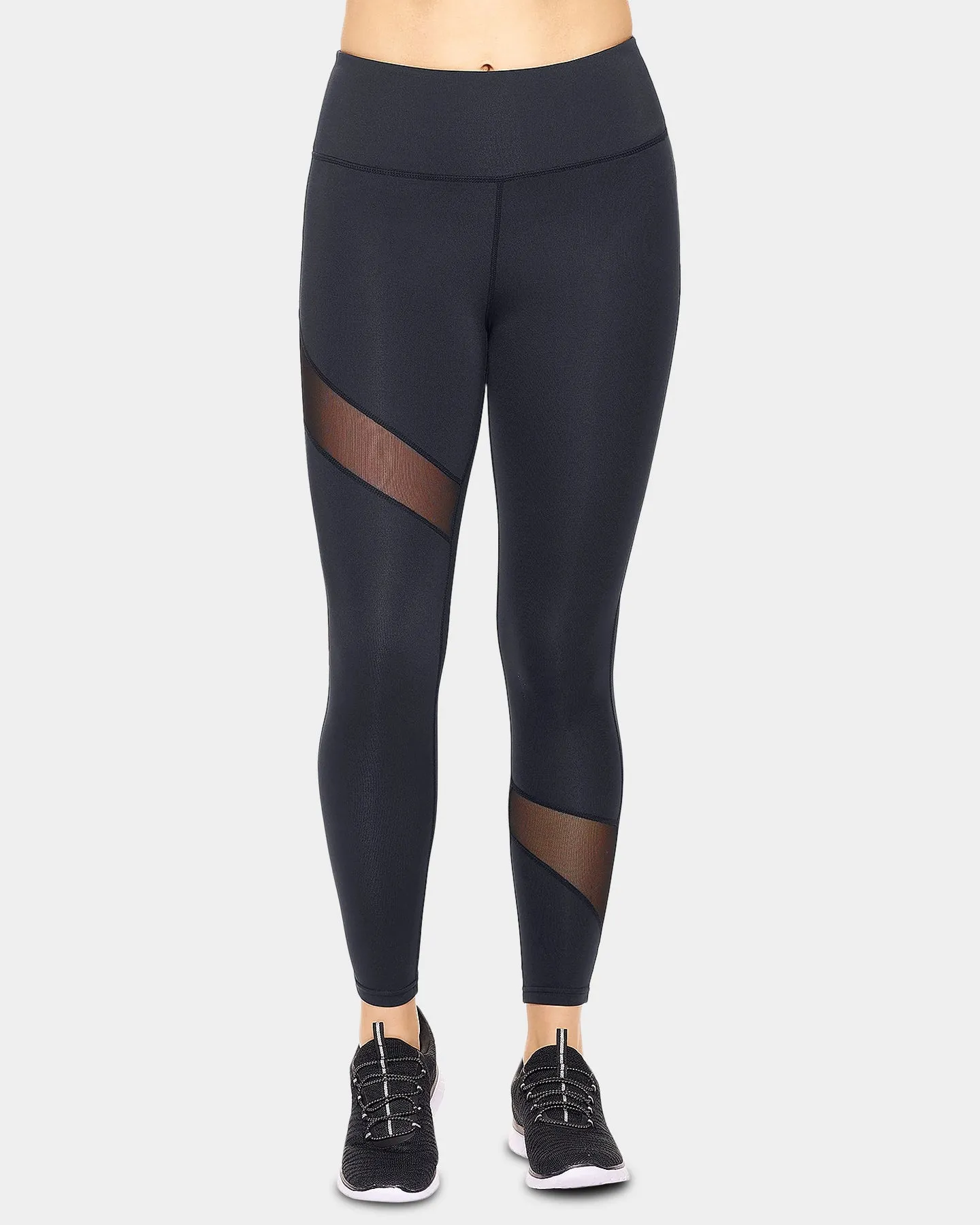 Expert Brand Women's Airstretch High-Waist Mesh Panel Leggings sold by Bodybuilding Global product image thumbnail 3