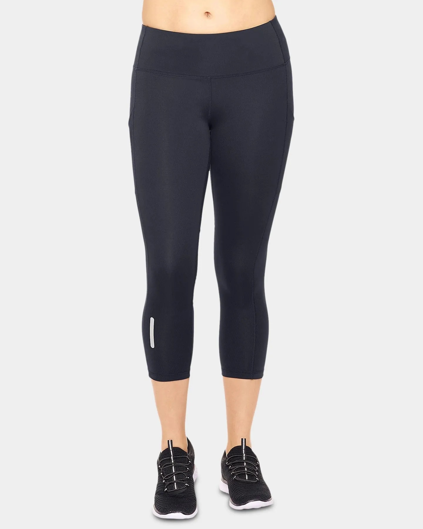 Expert Brand Women's Airstretch Mid-Rise Mesh Panel Capri Leggings sold by Bodybuilding Global product image thumbnail 2