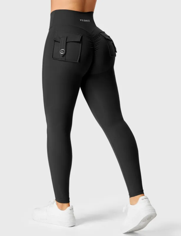 High-Waist Alosoft Lounge Legging - Dark Heather Grey | Parallel