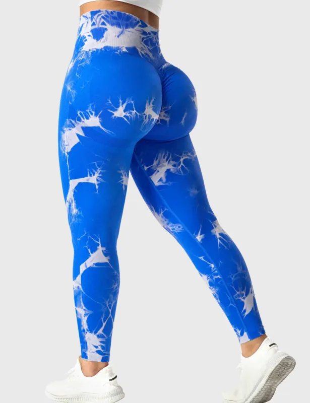 Yeoreo Tie dye Seamless Leggings sold by Yeoreo