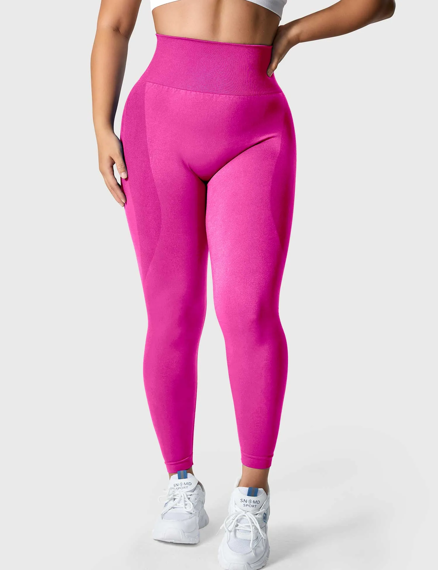 Yeoreo Solid Smile Contour Leggings sold by Yeoreo product image thumbnail 3
