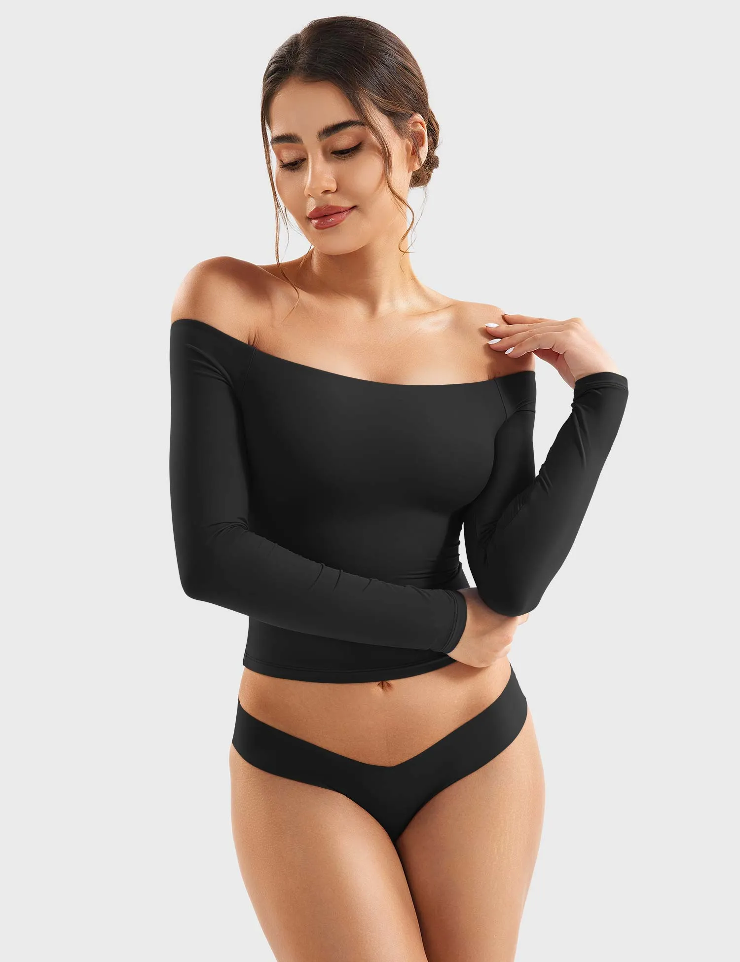 Yeoreo Luzlie Off Shoulder Top sold by Yeoreo product image thumbnail 3