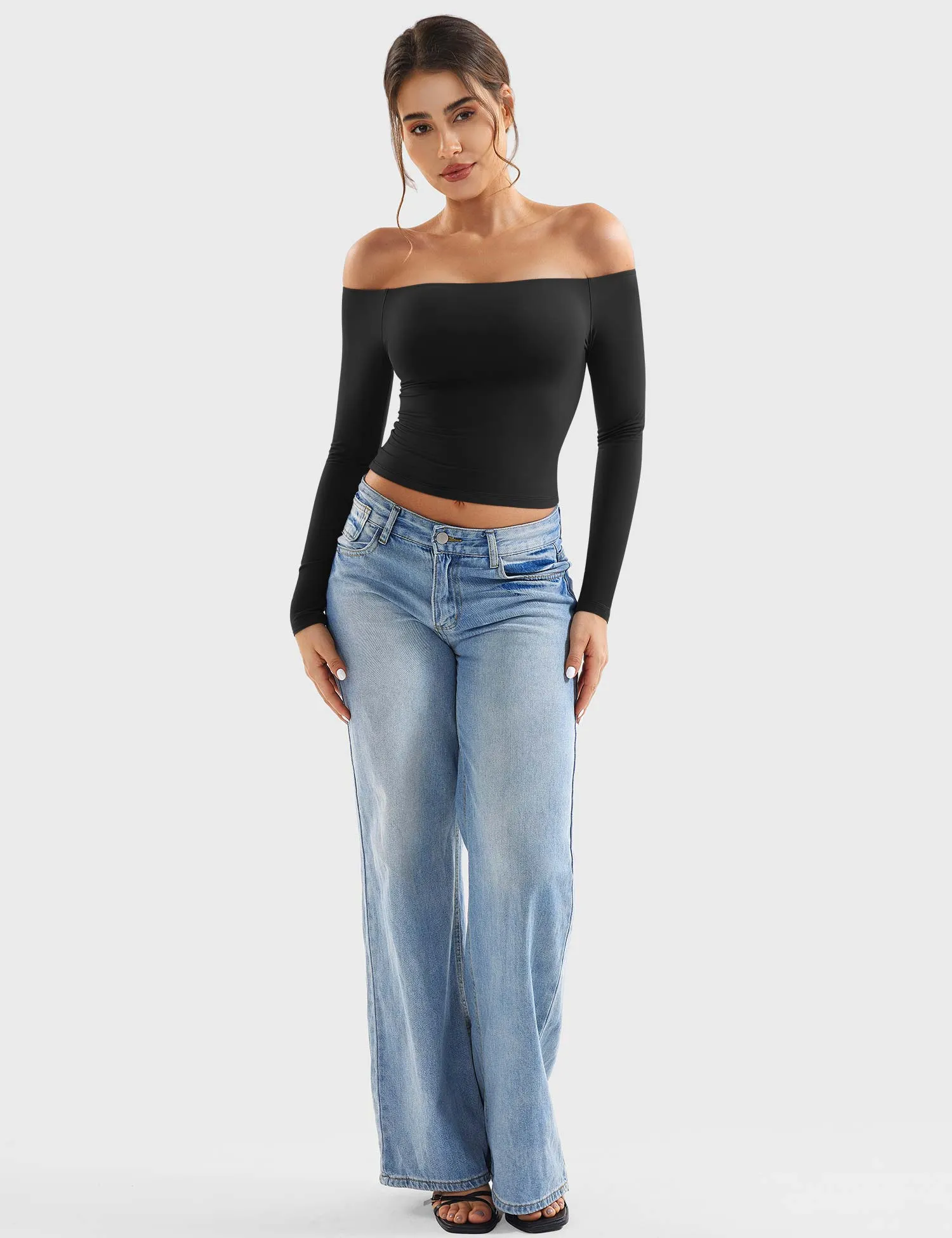 Yeoreo Luzlie Off Shoulder Top sold by Yeoreo product image thumbnail 5