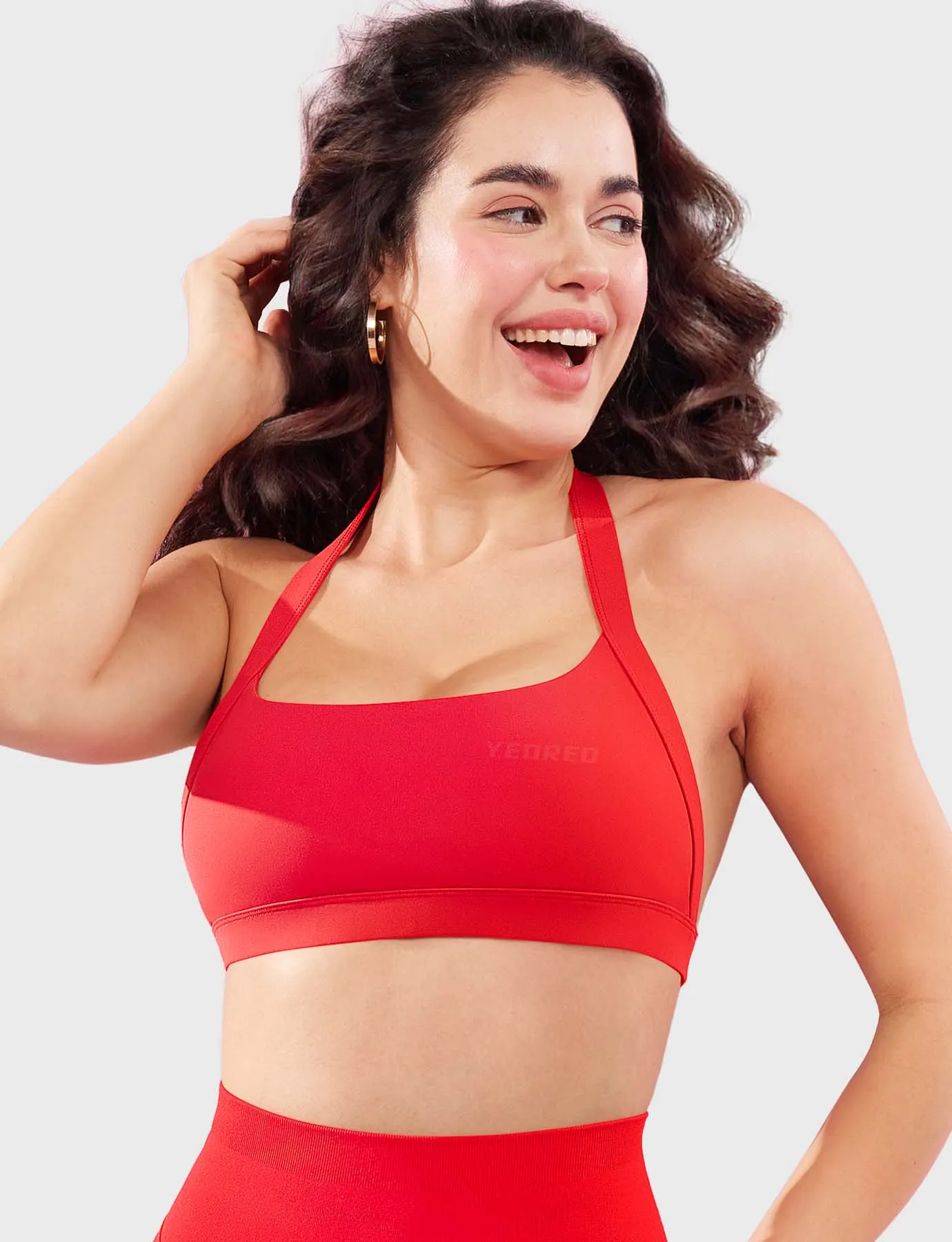 Yeoreo Roxanie Halter Sports Bra sold by Yeoreo product image thumbnail 3