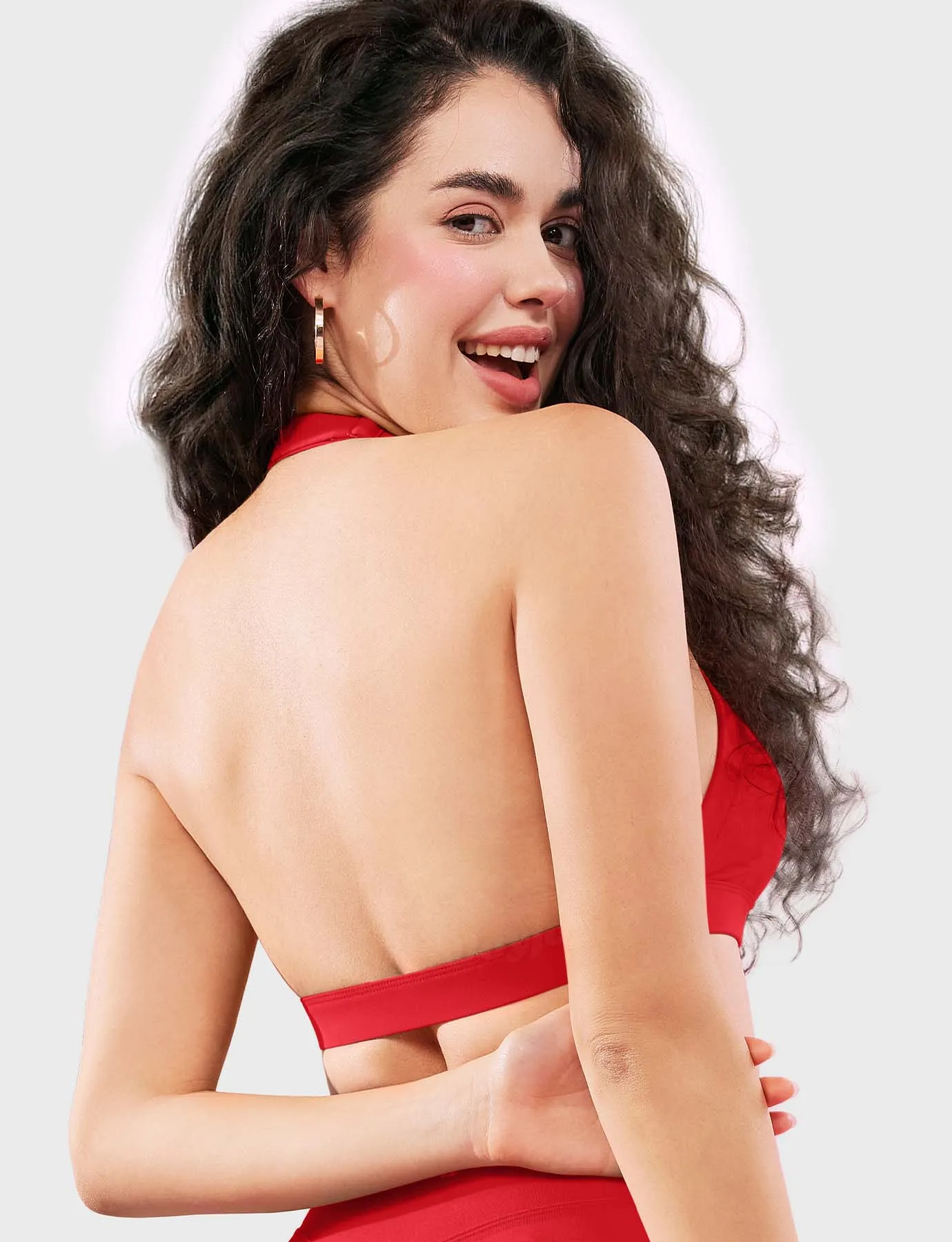 Yeoreo Roxanie Halter Sports Bra sold by Yeoreo product image thumbnail 4