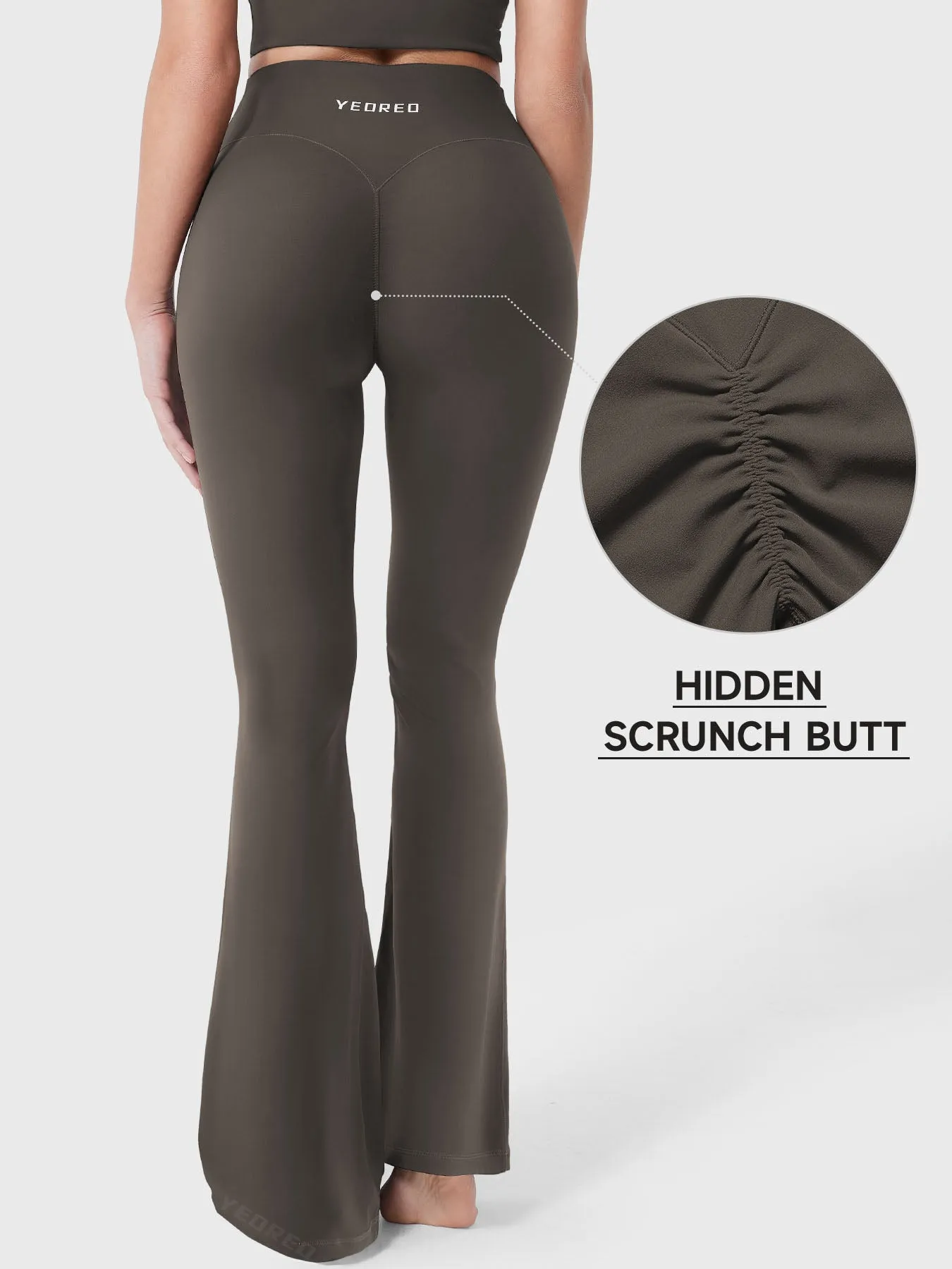 Yeoreo Baverly 32" Flare Leggings sold by Yeoreo product image thumbnail 5