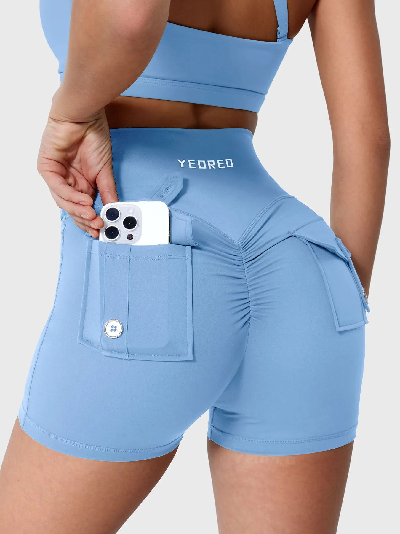 Yeoreo V-waistband Charm 3.6" Shorts sold by Yeoreo product image thumbnail 3
