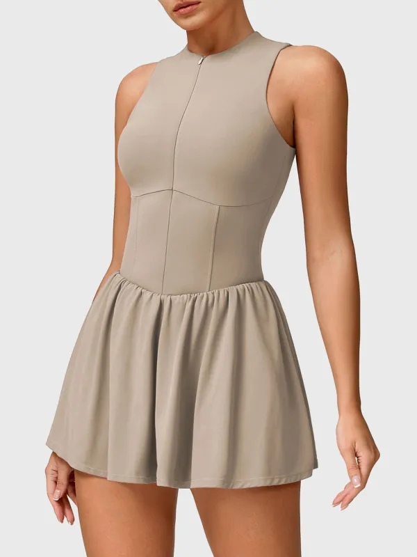 Yeoreo Erica Zipper Tennis Dress sold by Yeoreo