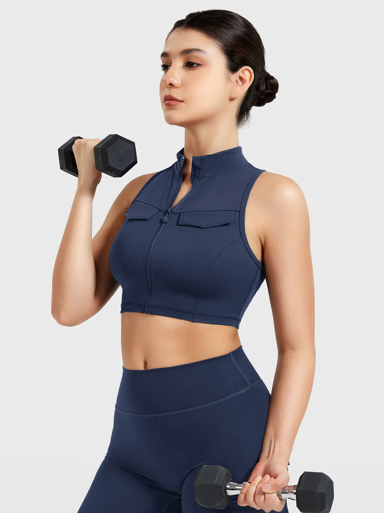 Yeoreo Chlonie CoreFlex Crop Tank sold by Yeoreo product image thumbnail 5