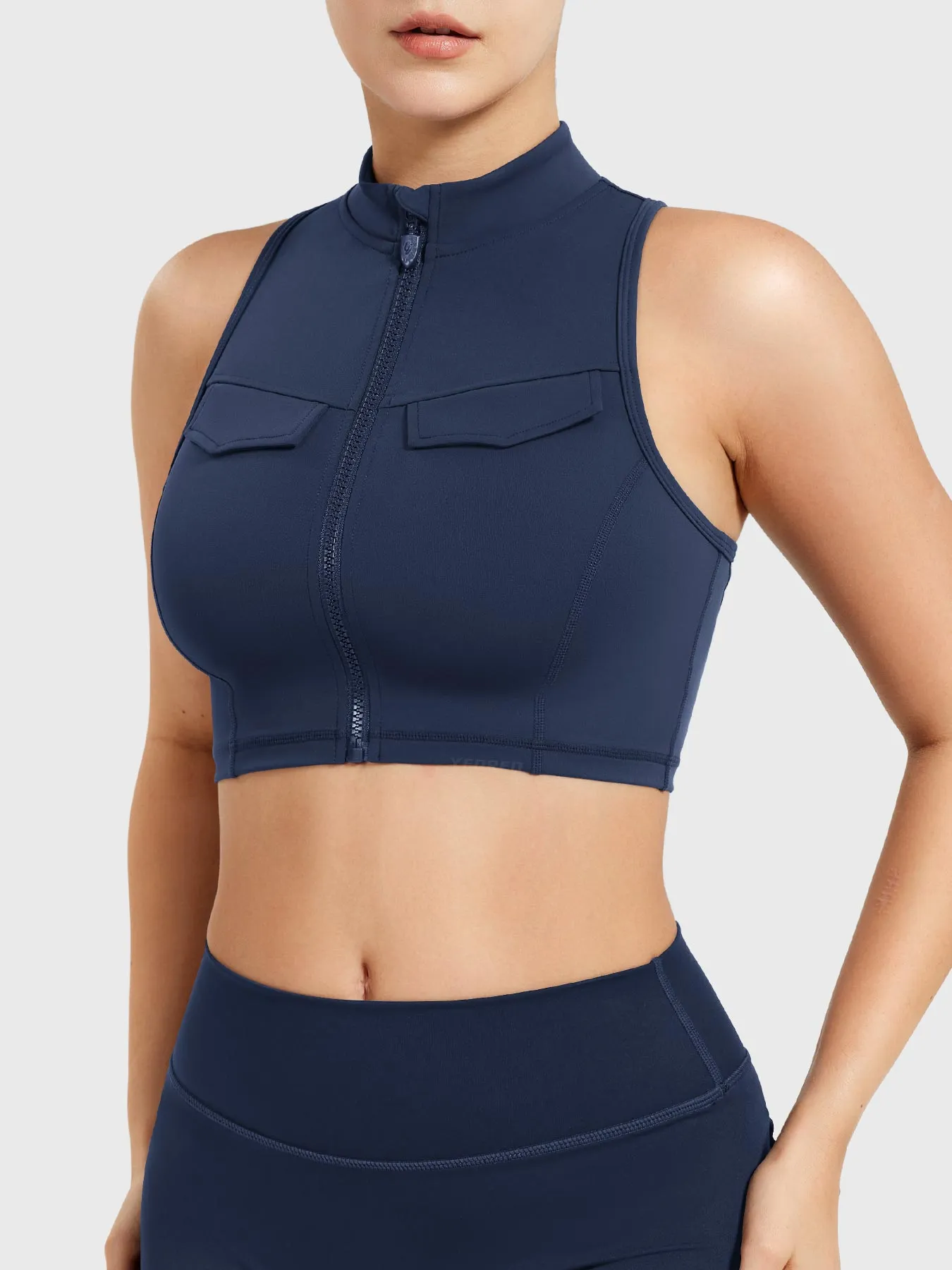 Yeoreo Chlonie CoreFlex Crop Tank sold by Yeoreo product image thumbnail 4