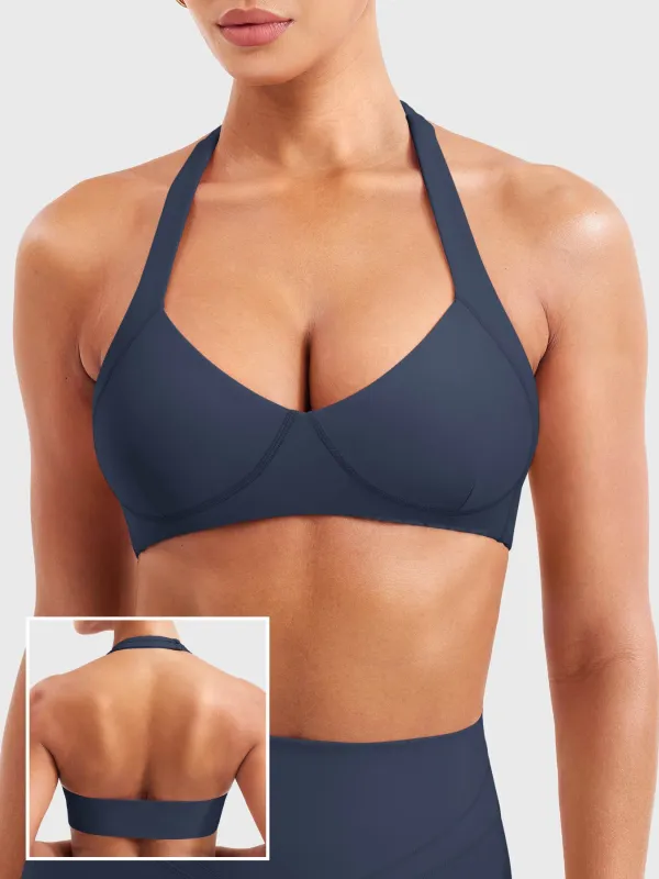 Yeoreo Andrine Contour Halter Sports Bra made by Yeoreo