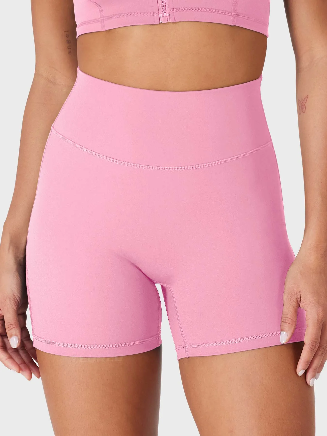 Yeoreo High Waist Charm 4.5" Shorts sold by Yeoreo product image thumbnail 2