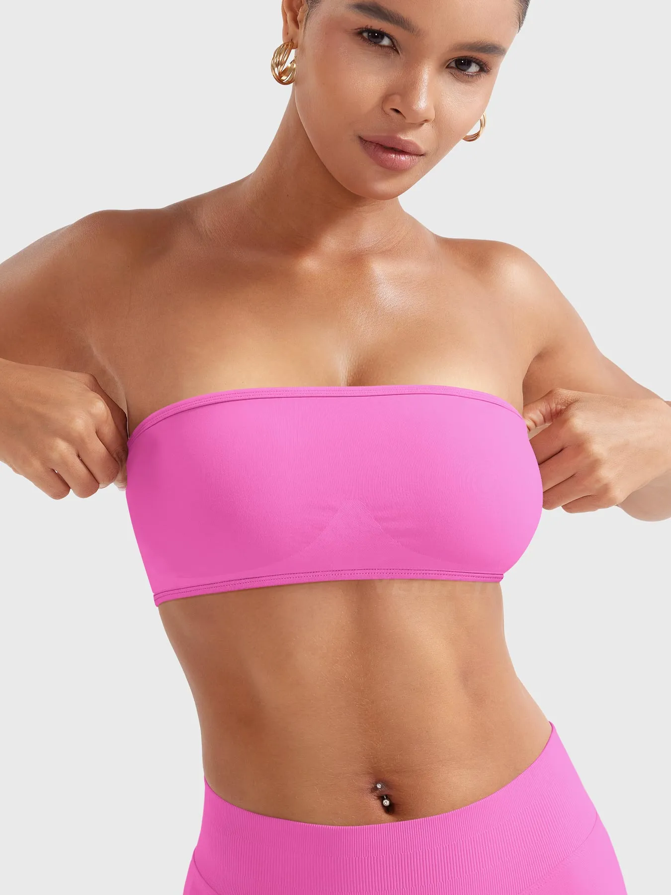 Yeoreo Alvna SoftHue Bandeau Sports Bra sold by Yeoreo product image thumbnail 5