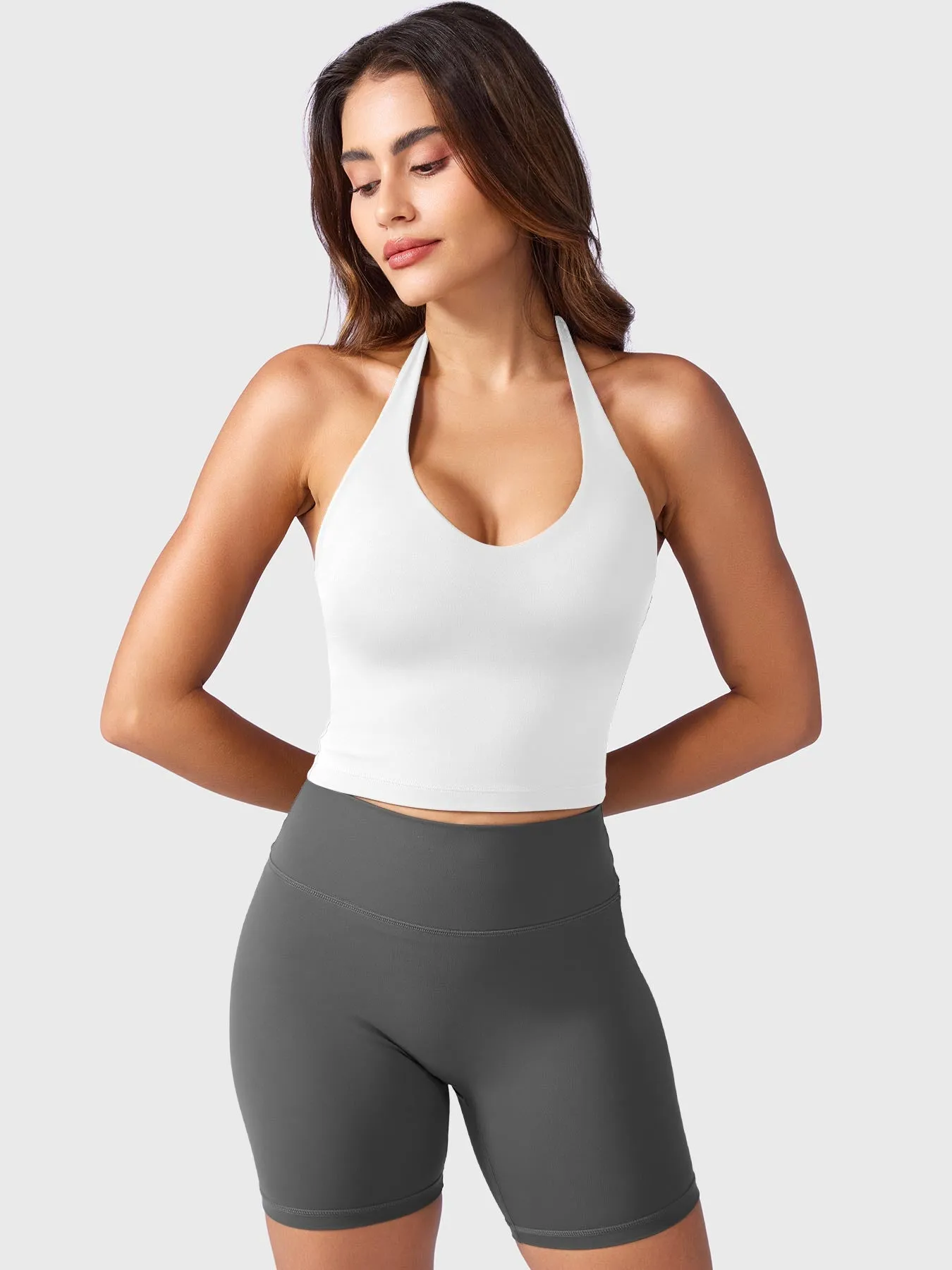 Yeoreo Hazel Halter Tank sold by Yeoreo product image thumbnail 4