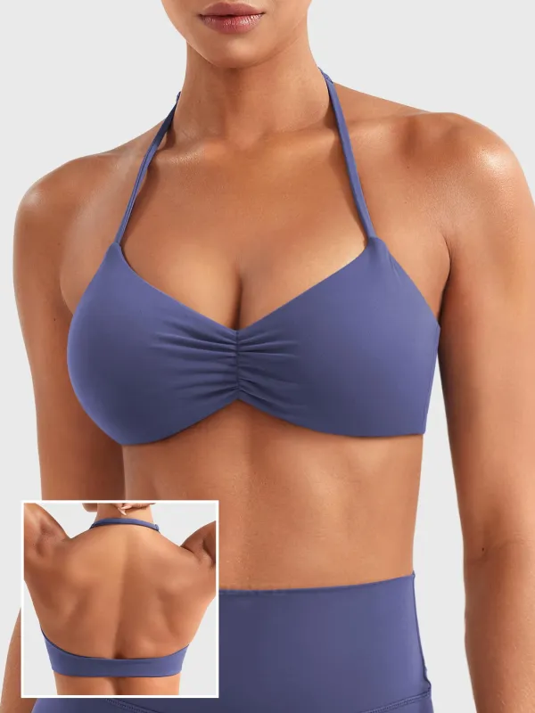 Yeoreo Amiey Halter Sports Bra sold by Yeoreo