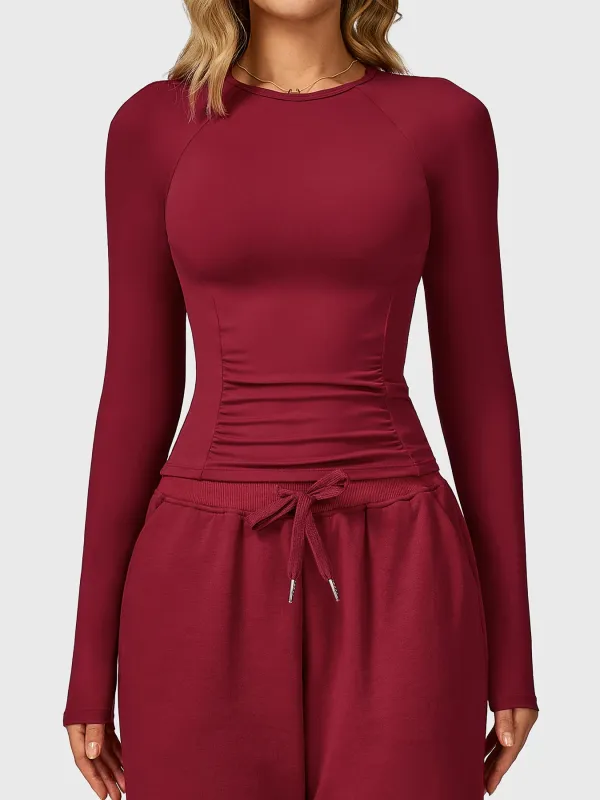 Yeoreo Lesley Sculpted Long Sleeves Top sold by Yeoreo