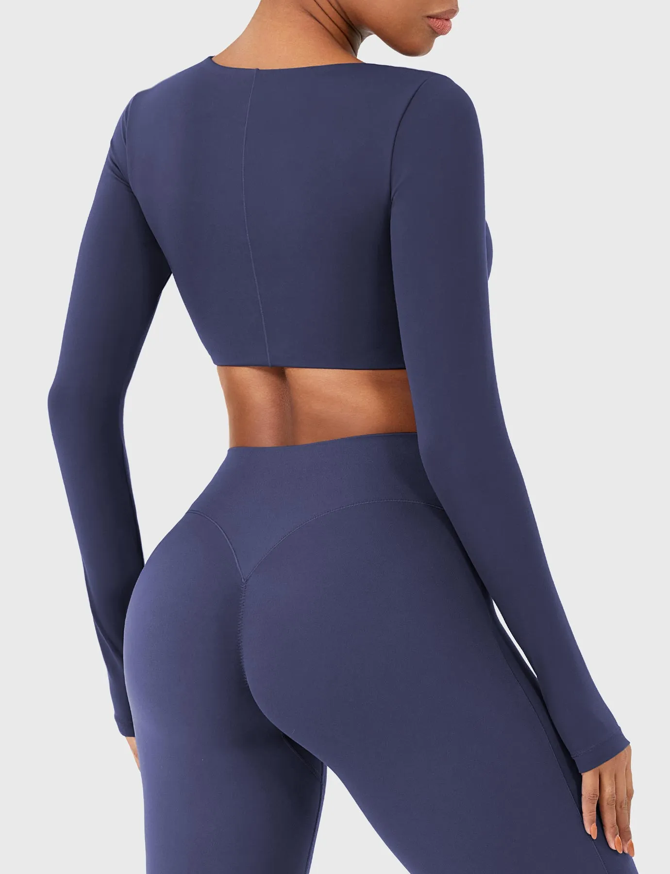 Yeoreo Agantha Ruched Long Sleeve Top sold by Yeoreo product image thumbnail 2