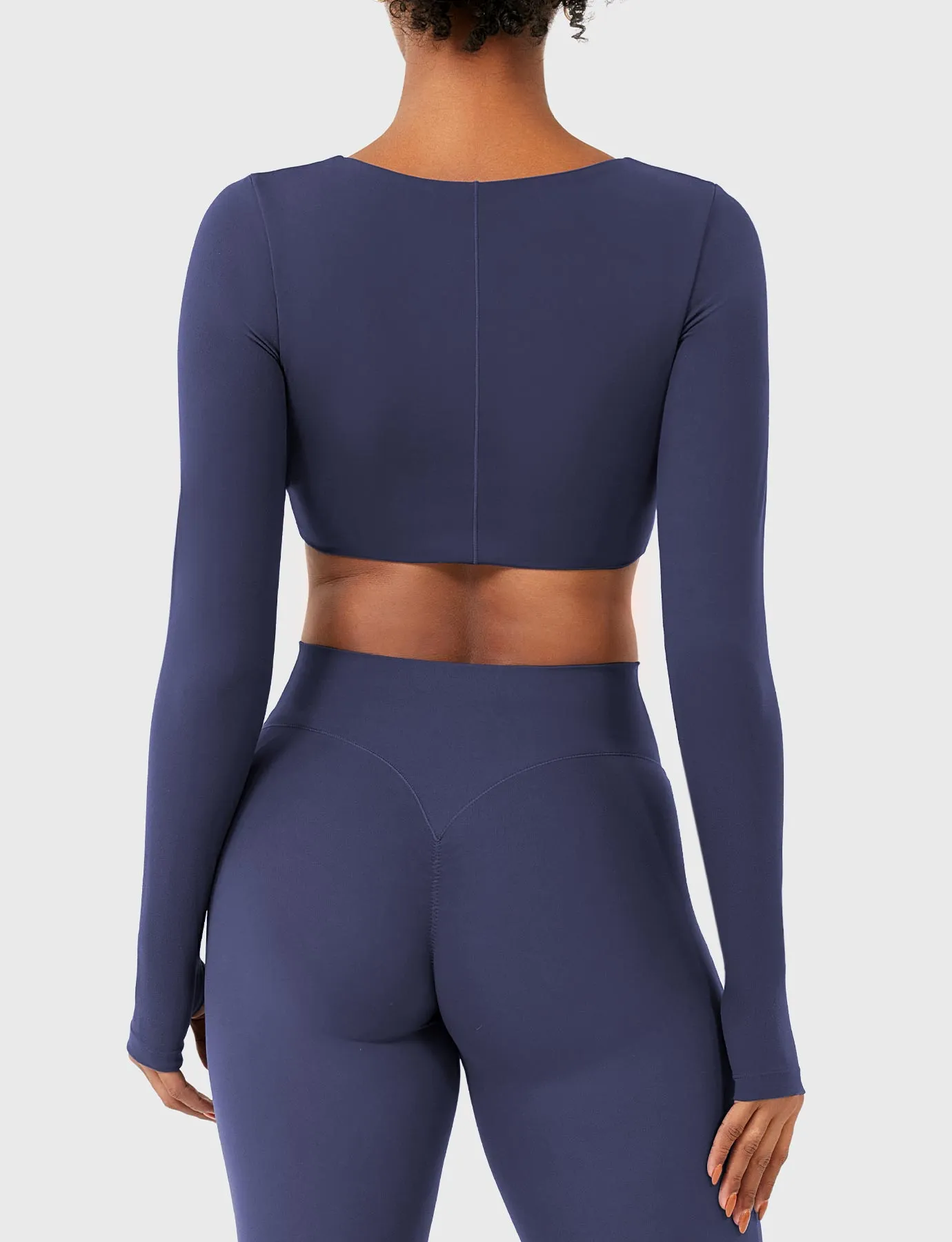 Yeoreo Agantha Ruched Long Sleeve Top sold by Yeoreo product image thumbnail 4