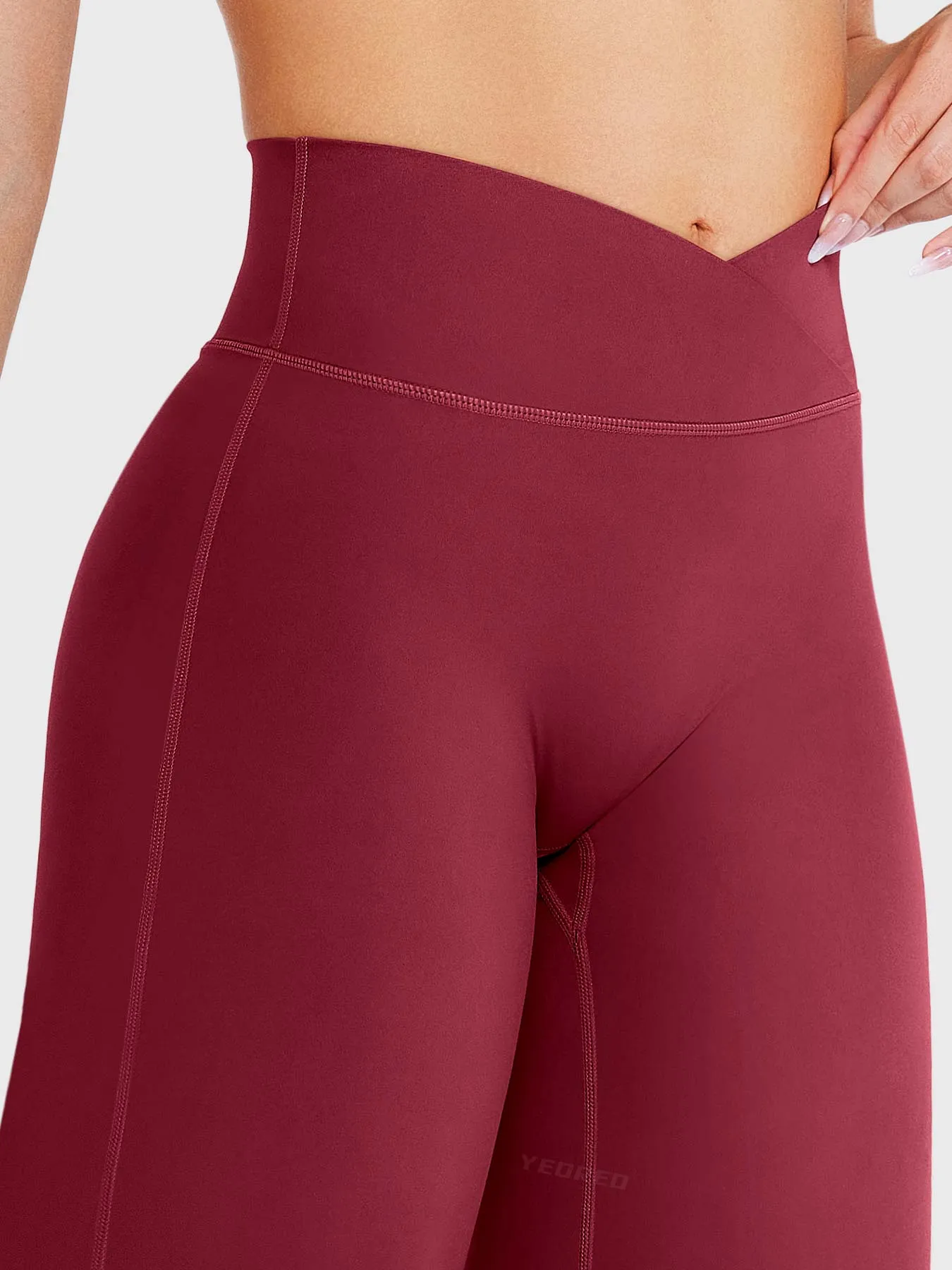 Yeoreo Eddiy 31.5" V-waistband Straight Leggings sold by Yeoreo product image thumbnail 5