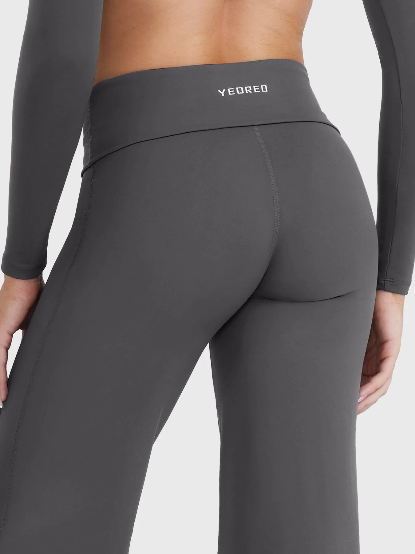 Yeoreo Eddiy 31.5" Fold Over Straight Leggings sold by Yeoreo product image thumbnail 5