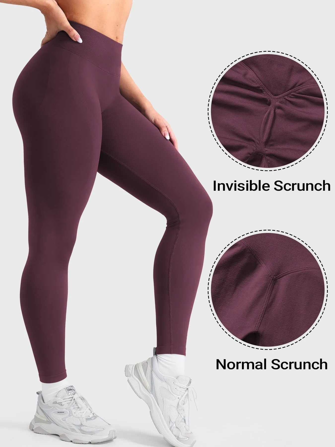 Yeoreo Baderiy 24" Seamless Leggings sold by Yeoreo product image thumbnail 3