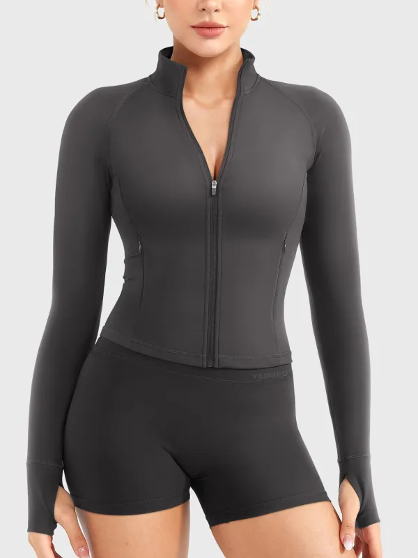 Yeoreo Candecy Full Zip Workout Jacket made by Yeoreo