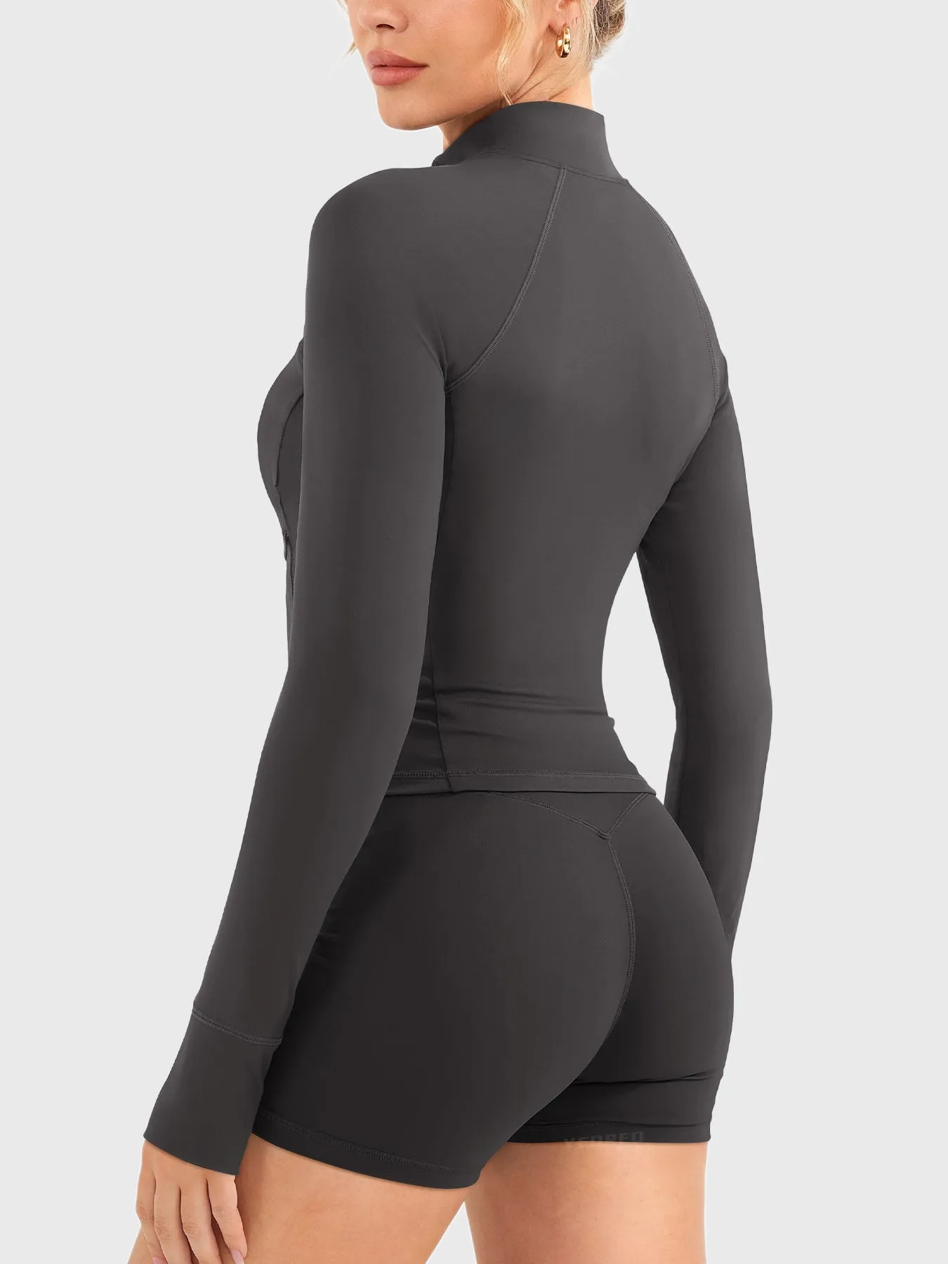 Yeoreo Candecy Full Zip Workout Jacket sold by Yeoreo product image thumbnail 4