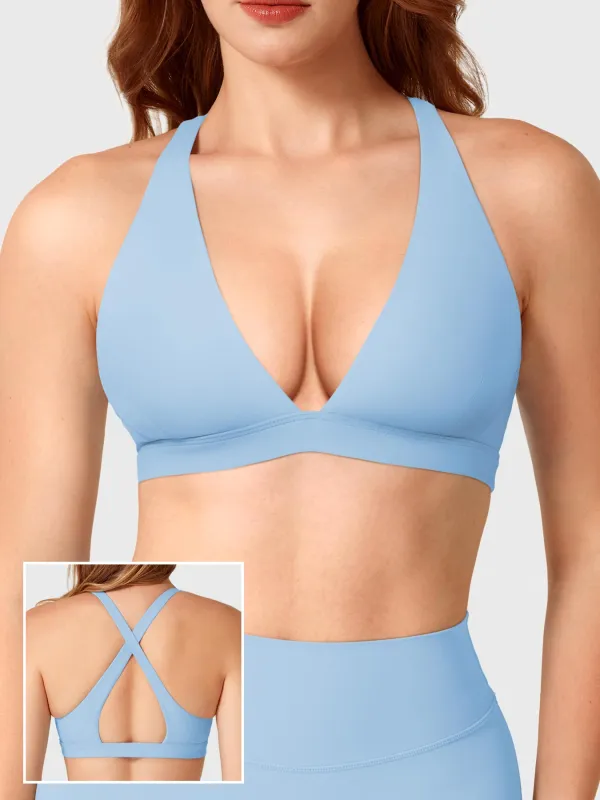 Yeoreo Wafiya Cross Back Sports Bra sold by Yeoreo