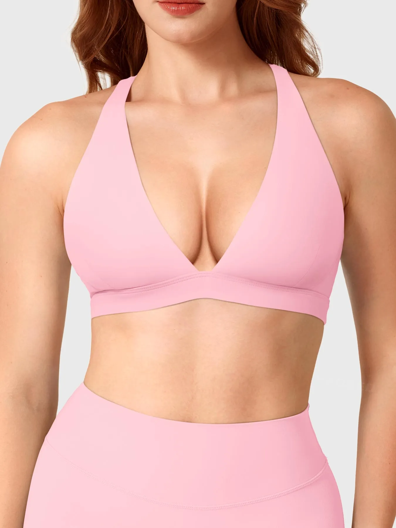 Yeoreo Wafiya Deep V Neck Sports Bra sold by Yeoreo product image thumbnail 5