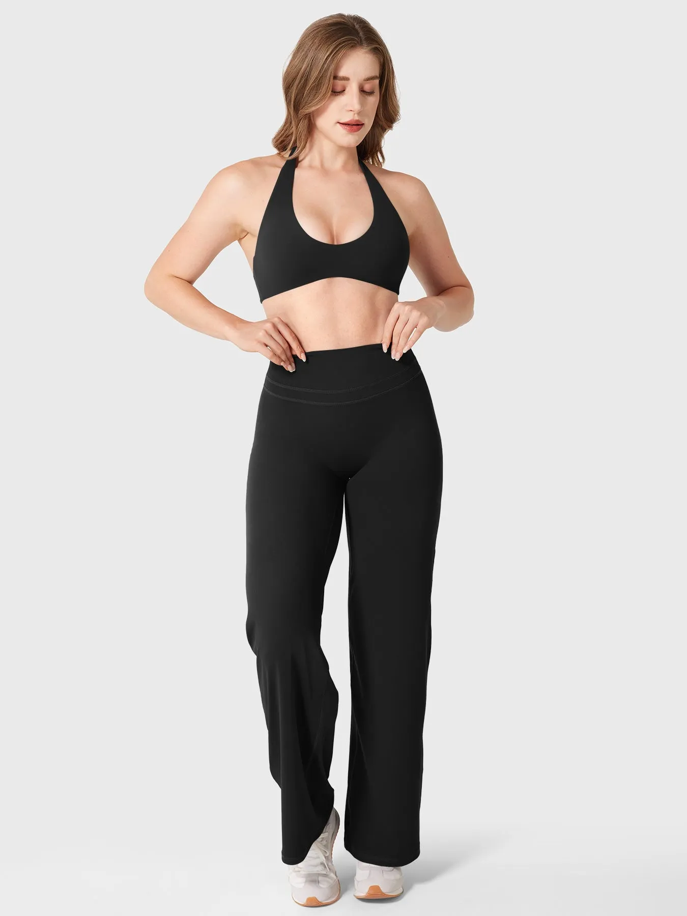 Yeoreo Laarni Halter Backless Sports Bra sold by Yeoreo product image thumbnail 3