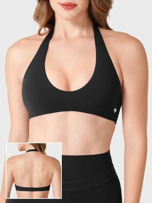 Yeoreo Laarni Halter Backless Sports Bra made by Yeoreo