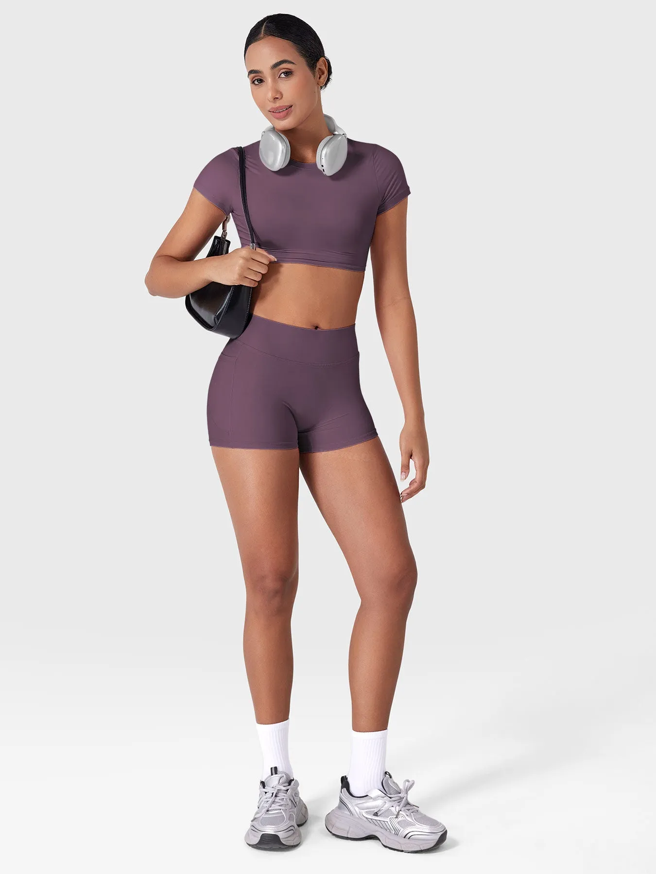 Yeoreo Eloiwen 3.6" Mid Rise Shorts with Pockets sold by Yeoreo product image thumbnail 4