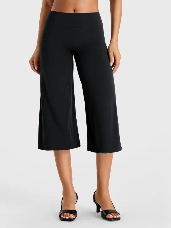 Yeoreo Samyer 21" Low Rise Wide Leg Capri Pants made by Yeoreo