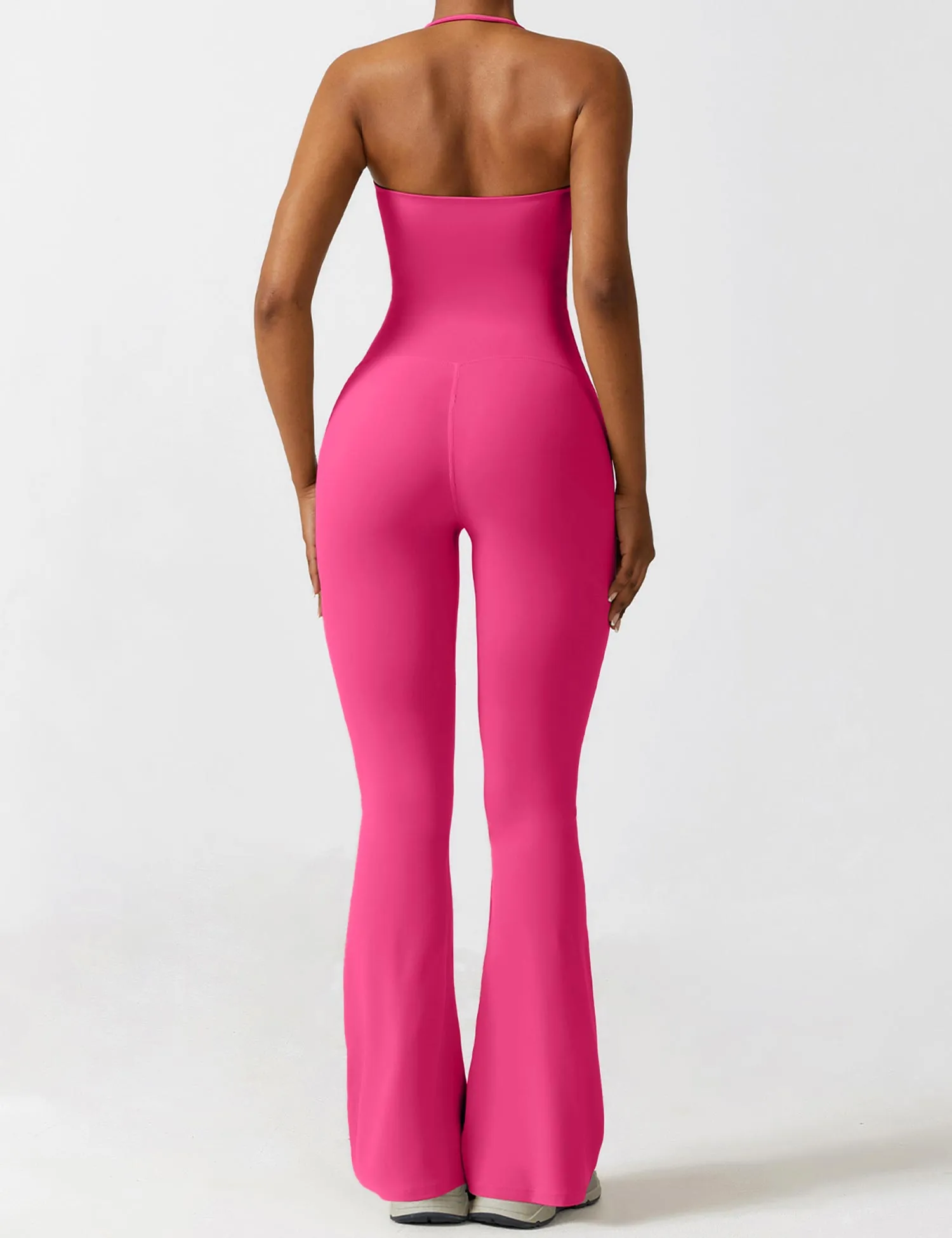 Yeoreo Halter Flared Jumpsuit sold by Yeoreo product image thumbnail 5