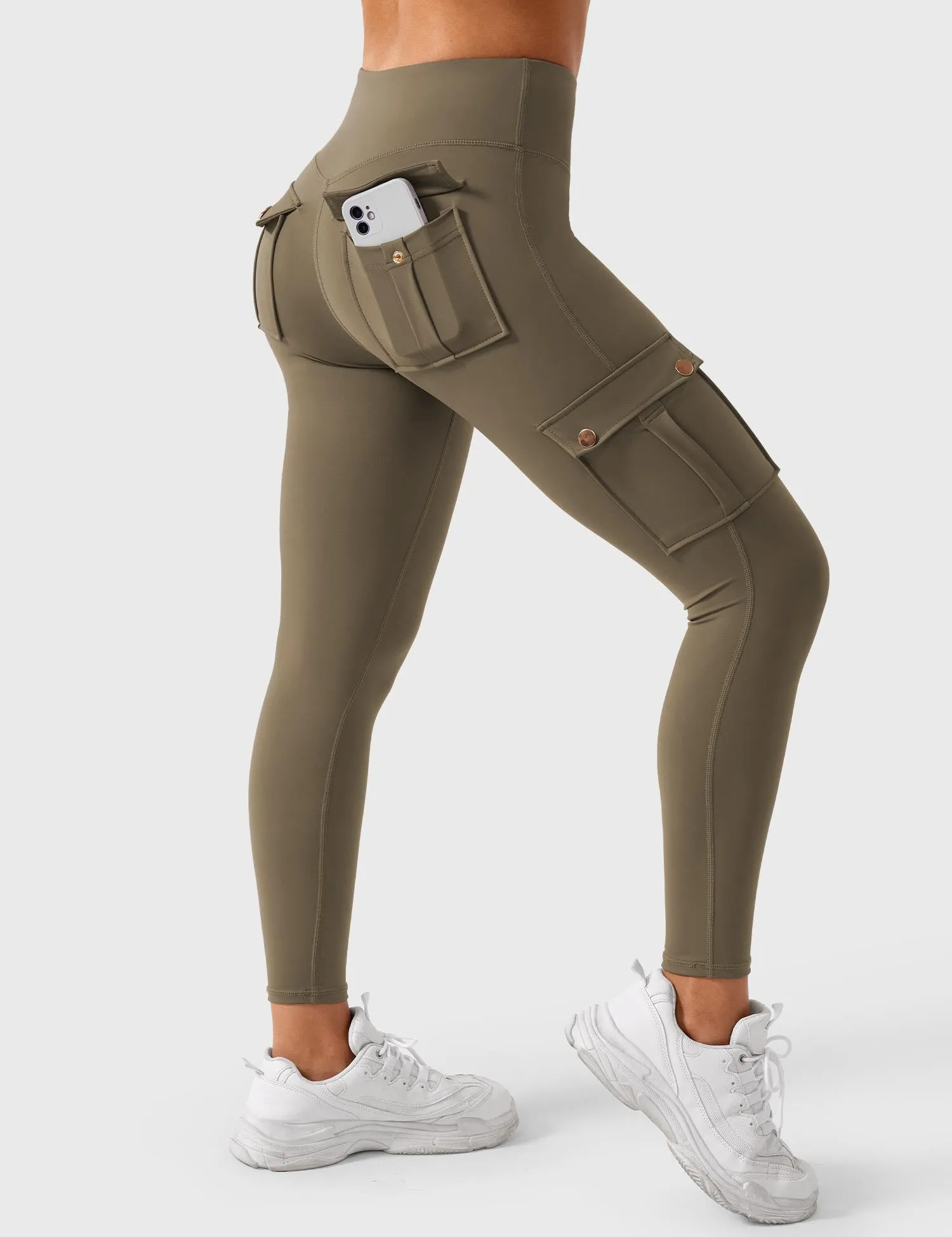 Yeoreo Cargo Workout Leggings with Pockets sold by Yeoreo product image thumbnail 5