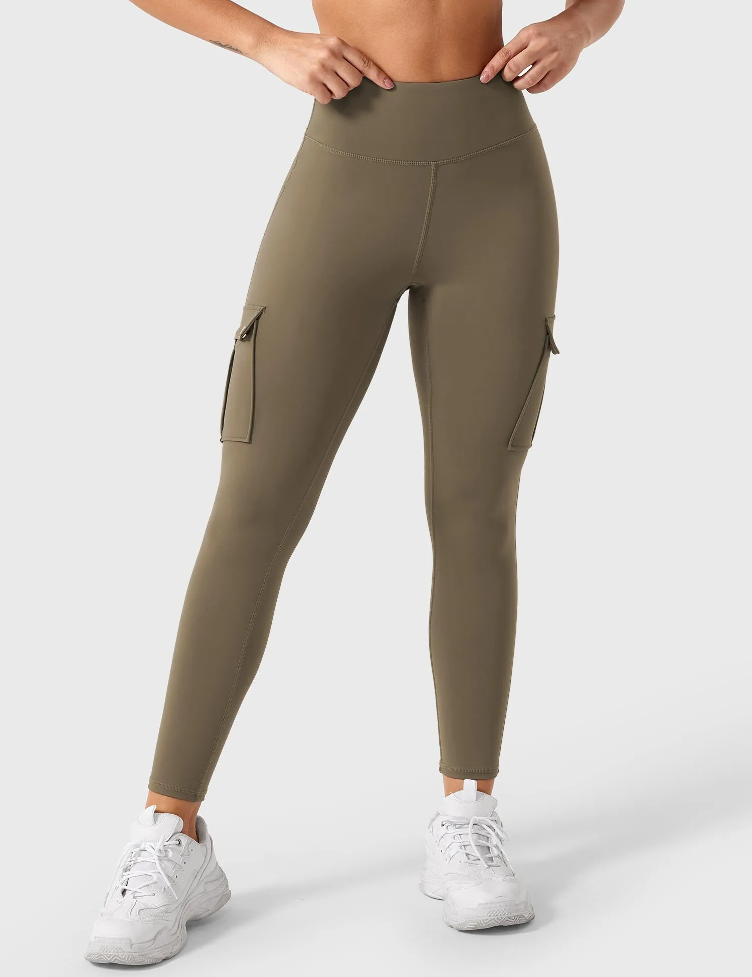 Yeoreo Cargo Workout Leggings with Pockets sold by Yeoreo product image thumbnail 4