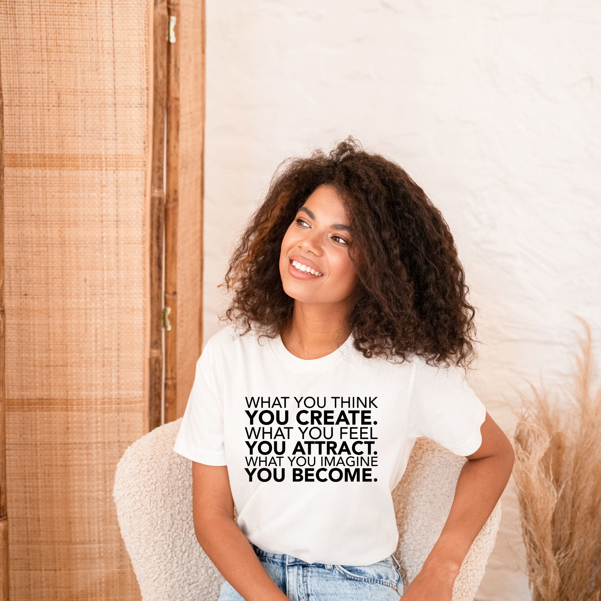 WHAT YOU THINK TEE sold by Her Thriving Goals