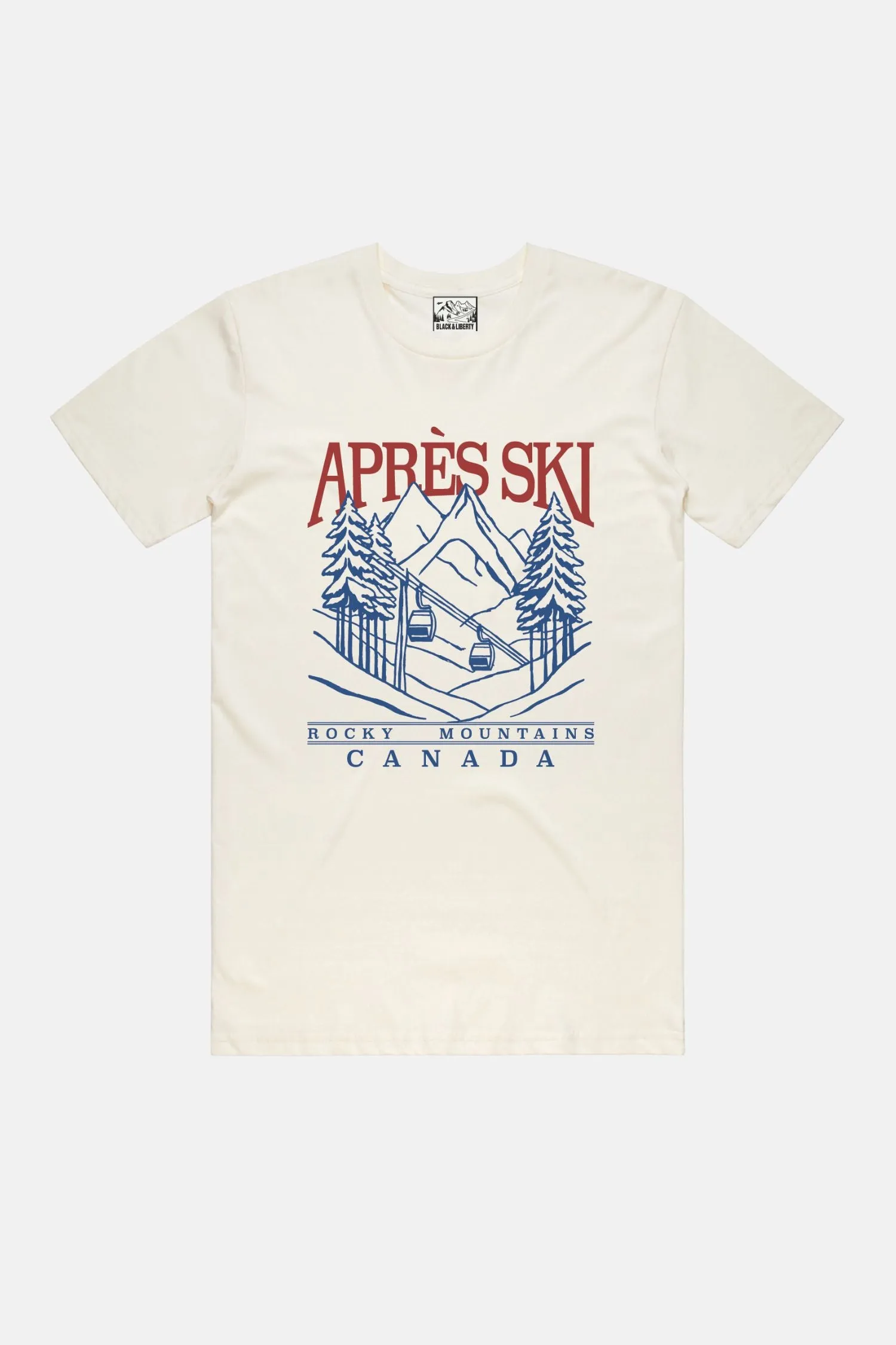 APRÈS SKI T-SHIRT sold by Black & Liberty product image thumbnail 4